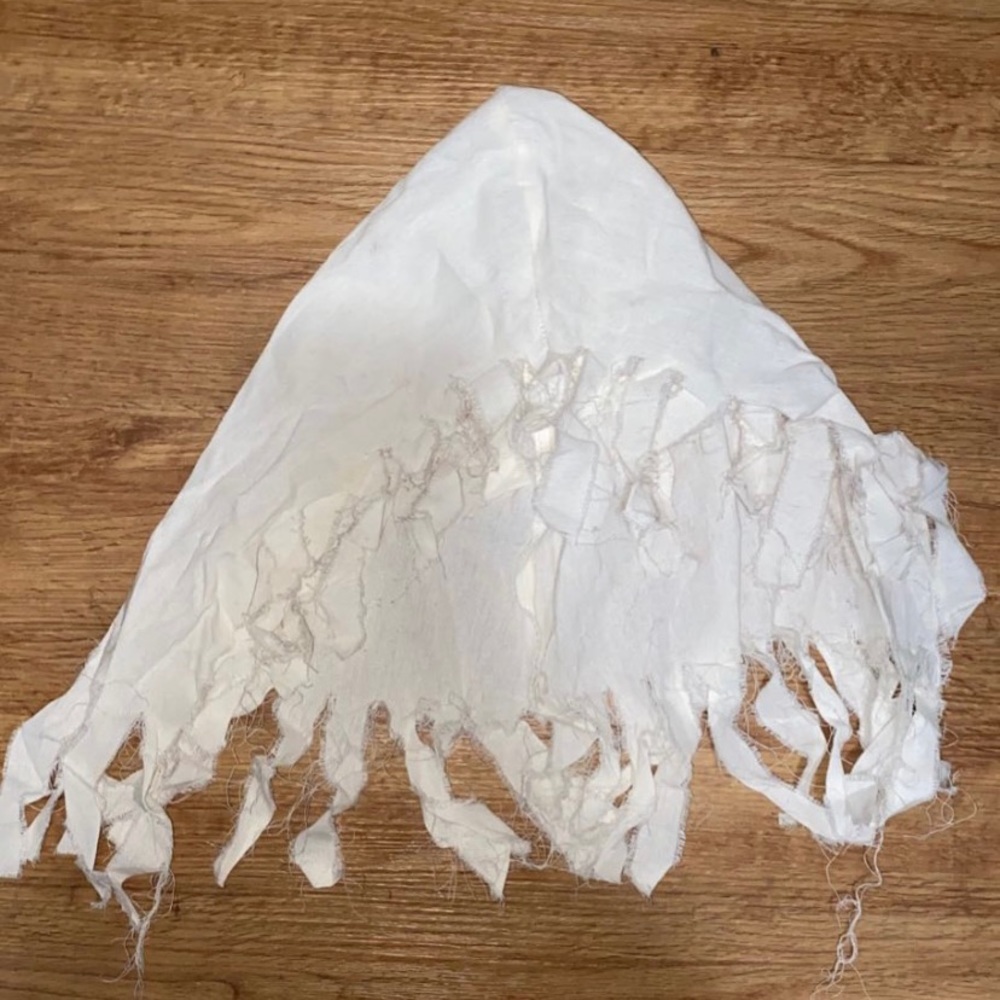 Vintage Halloween Kids Mummy Costume Hat Cap Headpiece OS